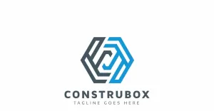 Construction Box Logo Template
