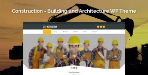 Construction - Building and Architecture WordPress Theme