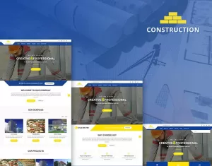 Construction & Building Business Joomla Template