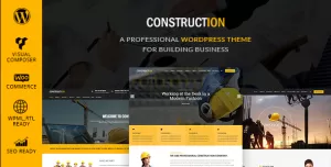 Construction - Building & Renovation WordPress Theme