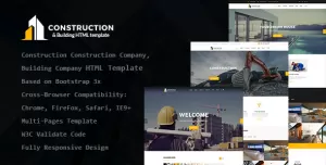 Construction - Construction Company, Building Company HTML Template