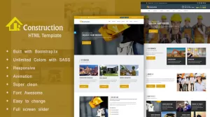 Construction - HTML5 Template