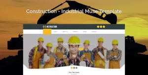 Construction - Industrial Muse Template