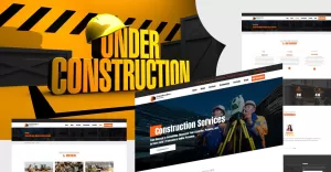 Constructivo - Construction Building HTML Template