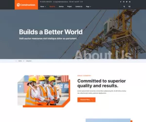 Constructoor - Construction & Building Elementor Template Kit
