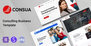 Consua - Consulting Business HTML Template