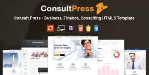 Consult Press - Finance & Consulting Business HTML5 Template
