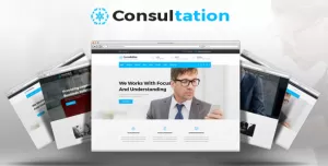 Consultation - Business Consulting and Professional Services HTML Template
