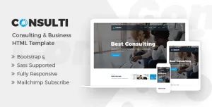 Consulti - Consulting & Consultancy HTML Template