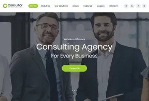 Consulting - Business Consultation WordPress Theme