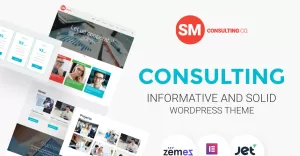 Consulting Co - Informative And Solid WordPress Theme