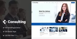 Consulting - Finance Joomla Template