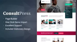 ConsultPress - WordPress Theme for Consulting and Financial ...
