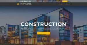 Contractor lite - Architecture & Construction Company WordPress Elementor Theme