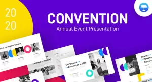 Convention Annual Event Creative Keynote Template