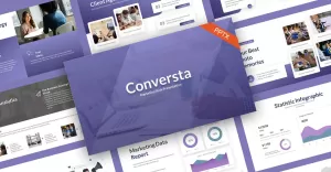 Conversta Business Marketing PowerPoint Template