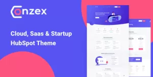 Conzex - Cloud, Saas & Startup HubSpot Theme