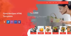 Cook Note - Food Recipes HTML Template