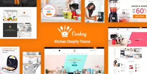 Cooksy - Kitchen Store, Appliances Shopify Theme