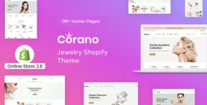 Corano - Jewelry Store Shopify Theme OS 2.0