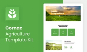 Cornac - Agriculture Elementor Template Kit