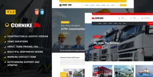Cornike  Construction Company HTML Template