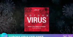 Corona Virus Explainer - After Effects Template