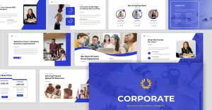 Corporate - Company Business Presentation PowerPoint Template