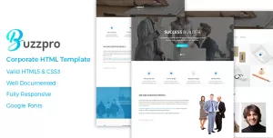 Corporate HTML Template - Buzzpro