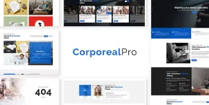 CorporealPro - Business / Corporate / Creative / Agency / Personal / Technology HTML Template