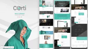 Corti - Multi-Concept WordPress Theme