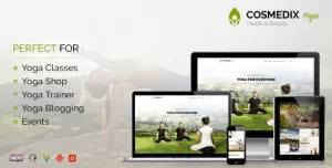 Cosmedix - Health Beauty & Yoga WordPress Theme