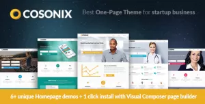 Cosonix - One-Page Theme for eBook, App and Agency