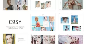 Cosy  Photography PSD Template