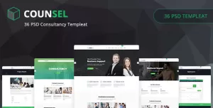Counsel - Business Consulting Template
