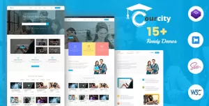 Courcity - Online Course HTML Template For Education