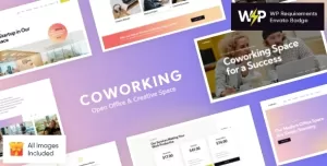 Coworking - Open Office & Creative Space WordPress Theme