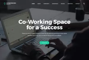 Coworking - Open Office & Creative Space WP Theme
