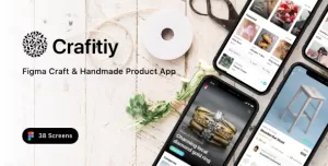 Crafitiy - Figma Craft & Handmade Product App
