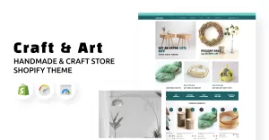 Craft & Art - Handmade & Craft Store Shopify Theme