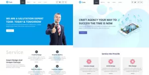 Craft- Creative Agency Muse Template