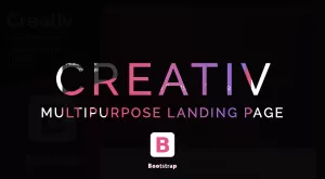Creativ- - Multipurpose Landing Page Theme