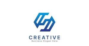Creative business logo template for corporate identity.