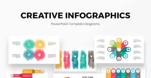 Creative PowerPoint Infographics Template - TemplateMonster