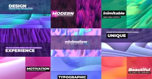 Creative Slides And Backgrounds For After Effects