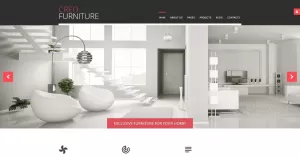 Creo Furniture - Furniture Multipage Creative Joomla Template