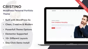 Cristino - Personal Portfolio WordPress Theme