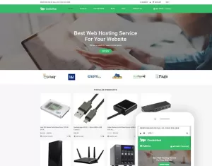 Crocko Host - Hosting E-commerce Clean Shopify Theme