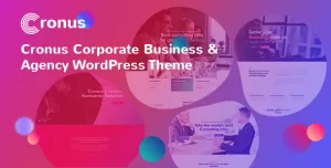 Cronus Plus - Corporate Business and Agency WordPress Theme