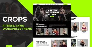 Crops - Fitness and Gym WordPress Theme - TemplateMonster